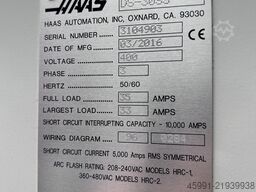 HAAS DS-30SS dual spindle lathe
