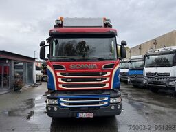 Scania R580 V8 8X4 Kipper Kran Palfinger 22002