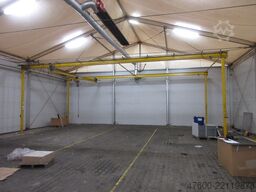Stahl Portalkran Brückenkran Kettenzug NL 250Kg Stahlbau 12x5,6m IPE240 P300