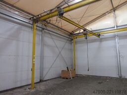 Stahl Portalkran Brückenkran Kettenzug NL 250Kg Stahlbau 12x5,6m IPE240 P300