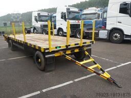 2 AXLE FLATBED FARM TRAILER