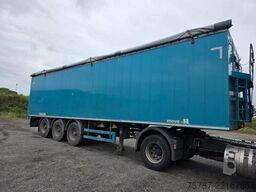 REISCH 65 cbm Schubboden, BPW Trommel, Kornschieber
