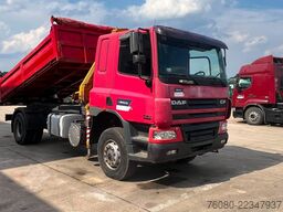 DAF CF 75.310 (4X4 / CRANE / GRUE / LAMES / STEEL S...