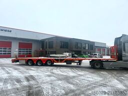 KÄSSBOHRER SPA Mega Tele Plattform Auflieger mit Radmulden