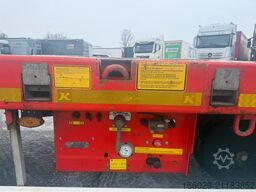 KÄSSBOHRER SPA Mega Tele Plattform Auflieger mit Radmulden