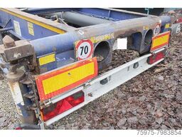 semirmorchio ribaltabile 40portacontainer usato