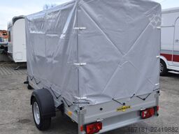 HUMBAUR Startrailer H 132513 mit Plane und Spriegel