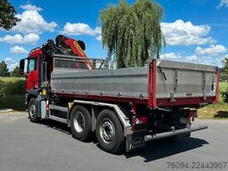 MAN TGS 28.480 6x4-4 ALLRAD KRAN 19m SEILWINDE Wechs
