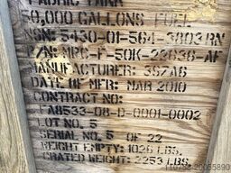 50000 Gallon Collapsible Storage Tank