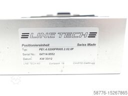LINE TECH PE1.4.0200FR005.2.02.0F Positioniereinheit SN:64714-9552