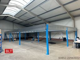 10x20m Lagerbühne , Belastung : 500kg/qm Unterkante: 2,5m ,ca. 200qm Systembühne