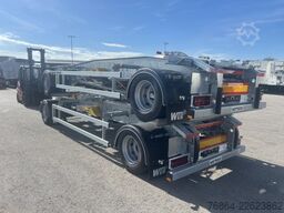 WEB TRAILER ABROLLANHäNGER VERZINKT ARA18 SCHLITTEN CONTAINER FAHRGESTELL