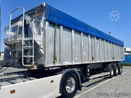 Fruehauf grain transport 46m 3 3 axels , ABS