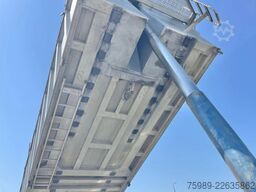 Fruehauf grain transport 46m 3 3 axels , ABS