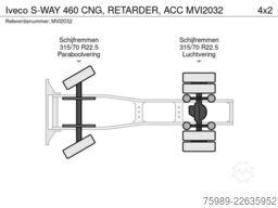 Iveco S-WAY 460 CNG, RETARDER, ACC
