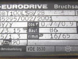 SEW-EURODRIVE R60DT100LS8/2B