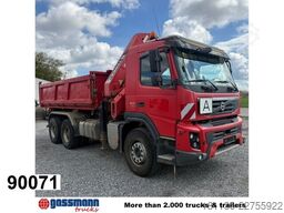 Volvo FMX 500 6x4, EEV, Terex Kran 240.2E-A3, Funk,