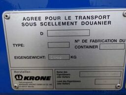 KRONE KOFFER-WECHSELBRüCKE  DRY BOX WK 7,3 STG