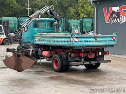 MERCEDES-BENZ 814 K 4x2 Meiller DSK HIAB-Ladekran
