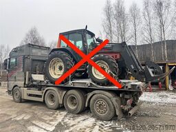 MAN TGX 35.540 Tridem hook truck with crane hydraulics