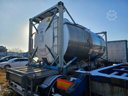 VAN HOOL Tankchassis + Tankcontainer,363.054 Km