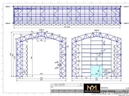 HallGruppen 120 meter x 18 meter insulated