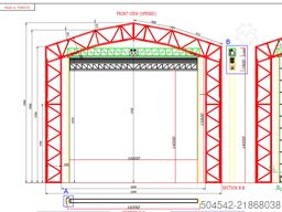 HallGruppen 120 meter x 18 meter insulated