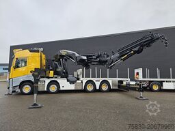 Volvo FH 540 8x4 / PALFINGER 165 TEC 7 + PJ300 / WINCH