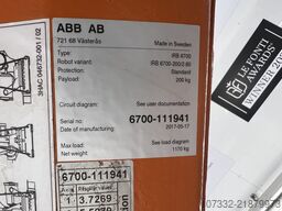 ABB IRB 6700-200/2.60