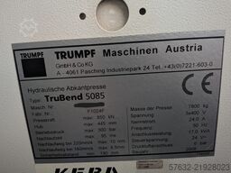 Trumpf TruBend 5058. YEAR 2008 TASC 6000