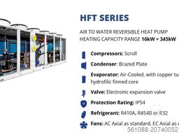 HITEMA INTERNATIONAL REVERSIBLE HEAT PUMP HFT.130