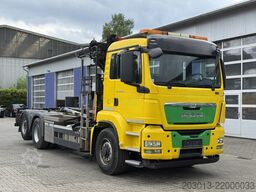 MAN TGS 26.440 6x4 Abrollkip Kran Palfinger 12002 EH