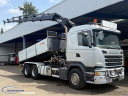 Scania G490 6x4 Steel springs, Hiab 211-E6, Retarder