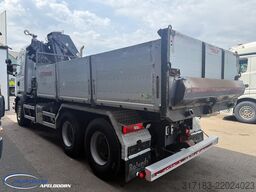 Scania G490 6x4 Steel springs, Hiab 211-E6, Retarder
