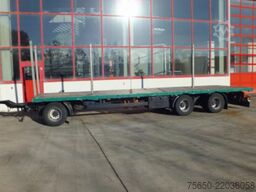  3 Achs  3 Achs Jumbo- Pritschenanhänger mit Steckrungen
