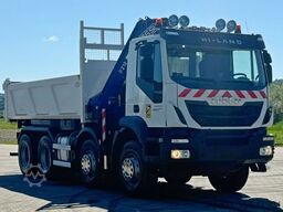 IVECO TRAKKER 450 * FASSI F215A.0.22 + FUNK / 8x4 *TOP