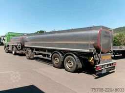 SCANIA R 410 Gliederzug mit HLW Lebensmittel-Tank