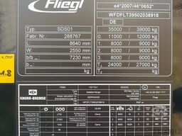 Fliegl Sattelkipper 25m³ StonEMaster für E-LKW