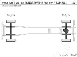 Iveco 120 E 25 / ex BUNDESWEHR / 51 tkm / TOP ZUSTAND