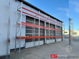 ca. 100,16 lfm. Palettenregale H: 550cm Fachlast : 3000 kg , 432 Palettenplätze