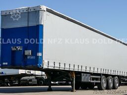 SCHMITZ CARGOBULL S01 Pritsche Plane 92m³ Liftachse safety-roof