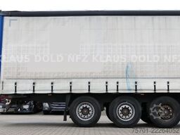 SCHMITZ CARGOBULL S01 Pritsche Plane 92m³ Liftachse safety-roof
