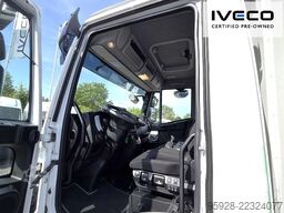 IVECO 120EL25P CNG, Getränke/Schiebeplane, 2to LBW