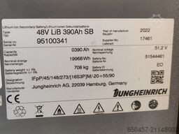 Jungheinrich EFG 213 LI ION 2022y/ 3.3m/ 7752h/ 4v reserve