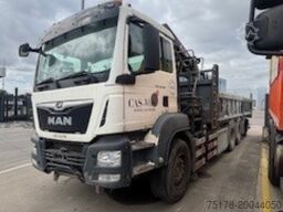 MAN TGS 35.460 BL - HIAB X-HIDUO 228 E-3 (DAMAGED)
