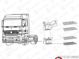 Mercedes Trede actros mp 1 - 2 -3 mega space links