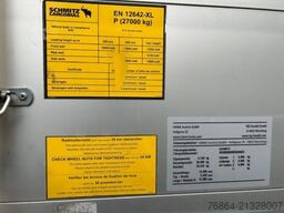 SCHMITZ SCB S3T, VARIOS, LIFTACHSE,  EDSCHA-VERDECK