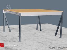 5x5m Lagerbühne , Belastung : 500kg/qm Unterkante: 2,5m , ca. 25qm Systembühne