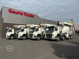 Volvo FM 410 8X4 + STETTER 9 M3 MIXER/MISCHER + THEAM...