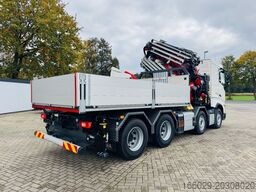 VOLVO FH 500 8x4 Kran F820 RA2.27 Jib & Winde Sofort